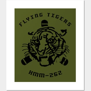 HMM 262 Flying Tigers Posters and Art